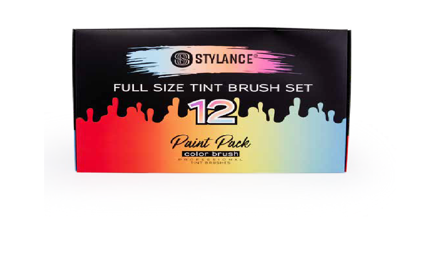 PAINT PACK COLOR BRUSH · Conjunto de 12 pincéis