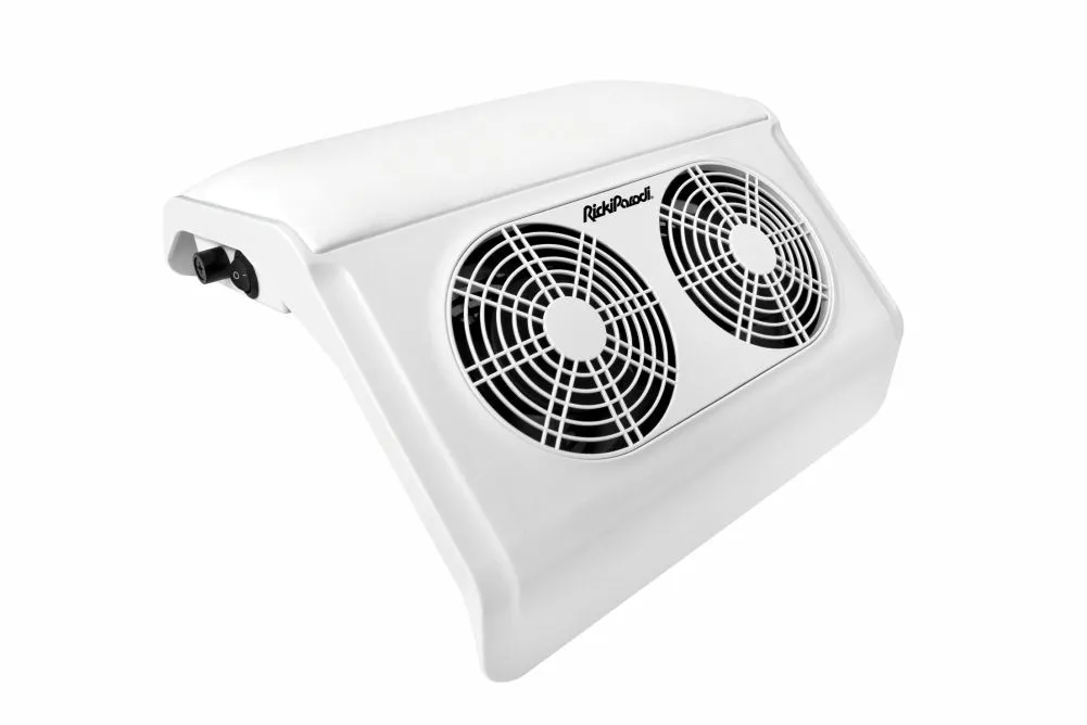 Aspirador Manicure RickiParodi Typhoon Branco 2 Motores