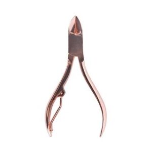 Alicate Unhas e Cuticulas curvo Rosa-Bronze