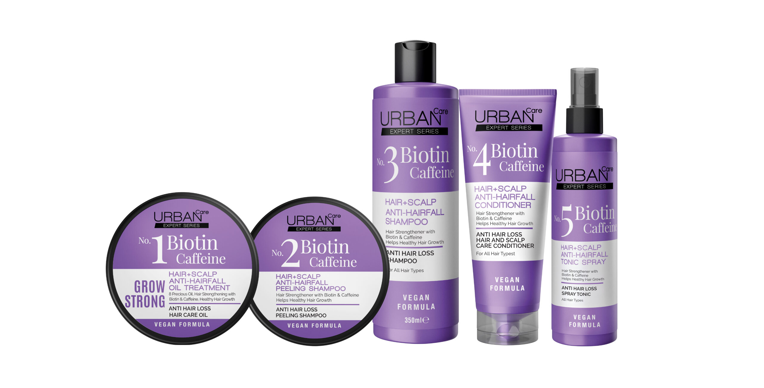 Condicionador com Biotina e Cafeina Anti queda 200ml - Image 2