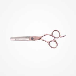Tesoura de Desbaste Rose Gold 6" Aço japonês * qualidade máxima.