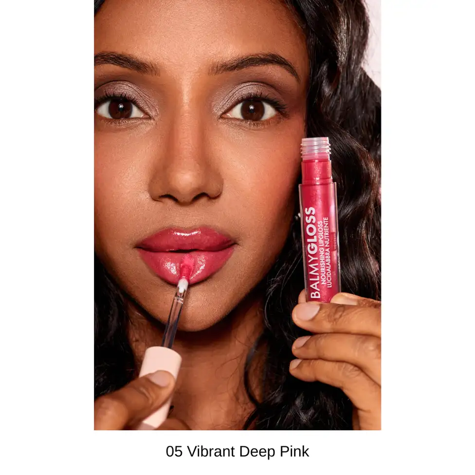 Balmy Gloss Lipgloss Nutritivo 05 Vibrant Deep Pink - Image 2