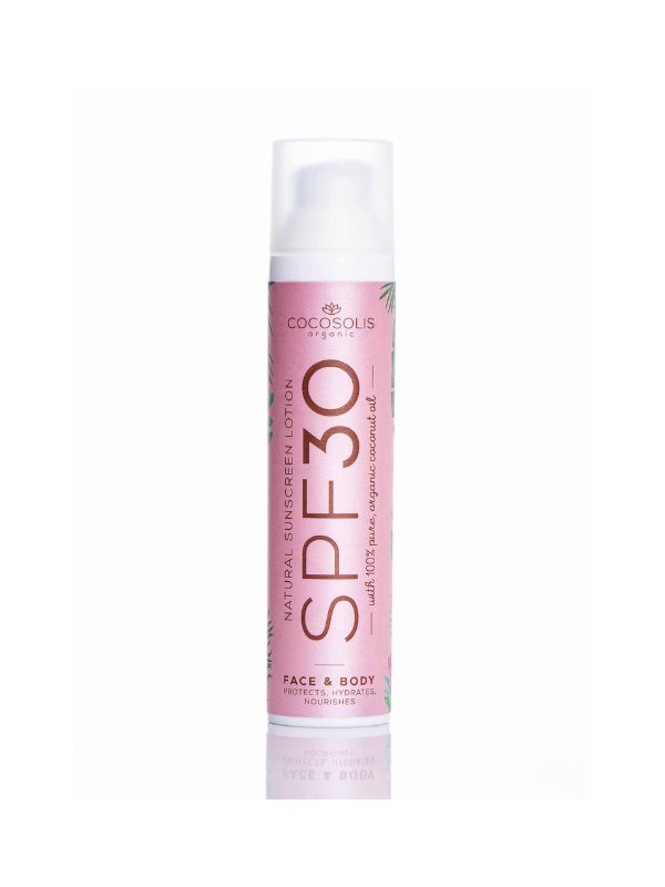 Cocosolis Natural Sunscreen Lotion SPF 30. 100 ml