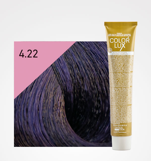 Tinta De Cabelo – COLOR LUX 100ML Contém Queratina, Argan & Vitamina Complex