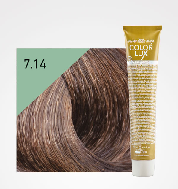 Tinta De Cabelo – COLOR LUX 100ML Contém Queratina, Argan & Vitamina Complex