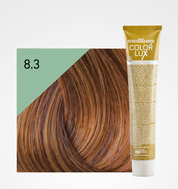 Tinta De Cabelo – COLOR LUX 100ML Contém Queratina, Argan & Vitamina Complex
