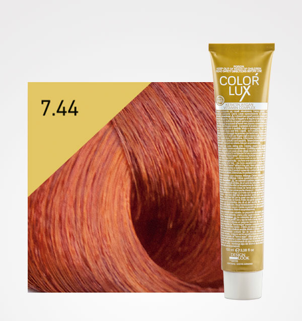 Tinta De Cabelo – COLOR LUX 100ML Contém Queratina, Argan & Vitamina Complex